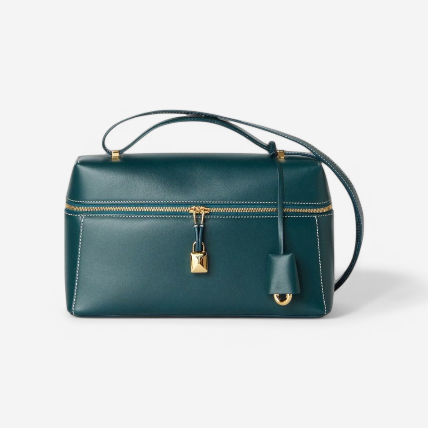 Laura Shoulder Bag in Pure Leather