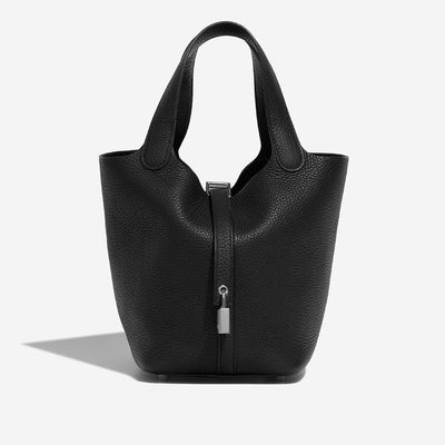 Raven Handbag in Pure Togo leather - Pine Drew Lifestyle