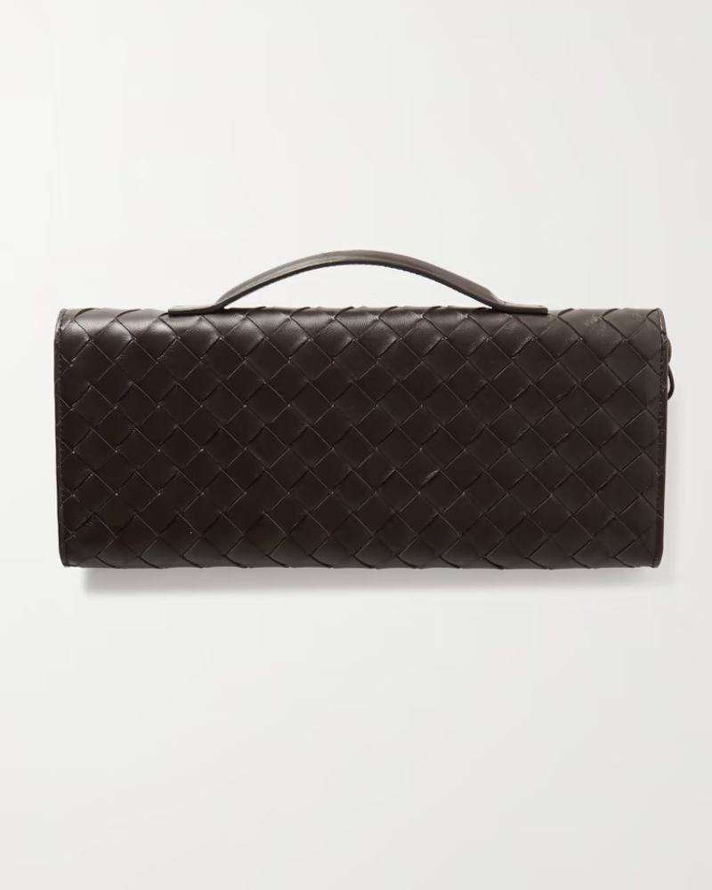 Faye Long Clutch in Pure Leather