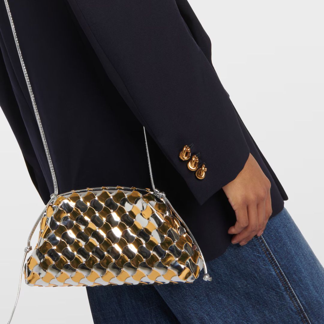 Donna Clutch Bag in Pure Leather