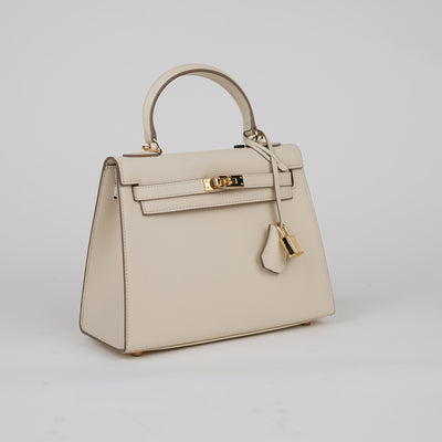 Katherine Bag in Pure Leather (25cm)