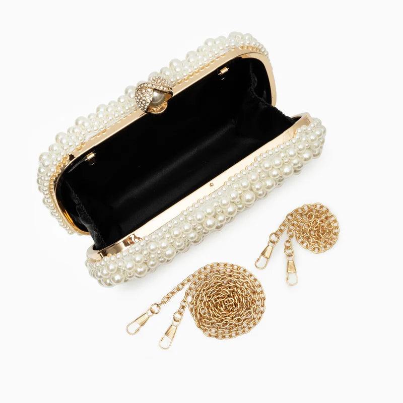 Chantal Pearl Clutch Bag