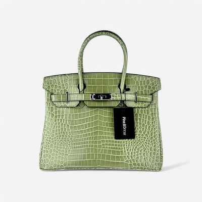 Mia Olive in Croc Pattern 30 cm