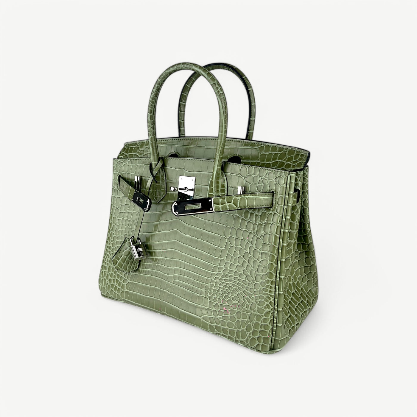 Mia Olive in Croc Pattern 30 cm