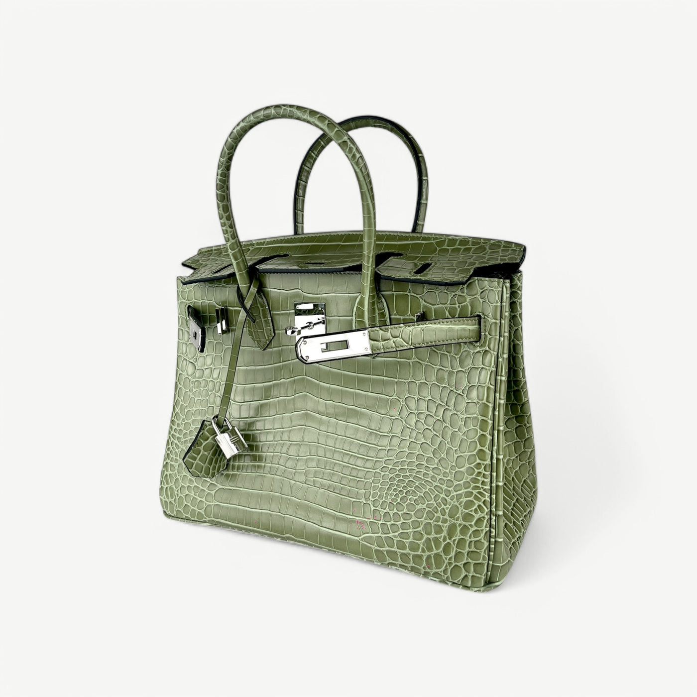 Mia Olive in Croc Pattern 30 cm