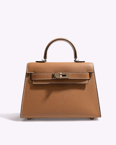 Katherine Bag in Pure Leather 20 cm