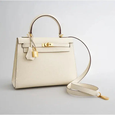 Katherine Bag in Pure Leather 20 cm