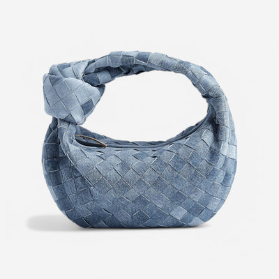 Denim Woven Jasper Bag