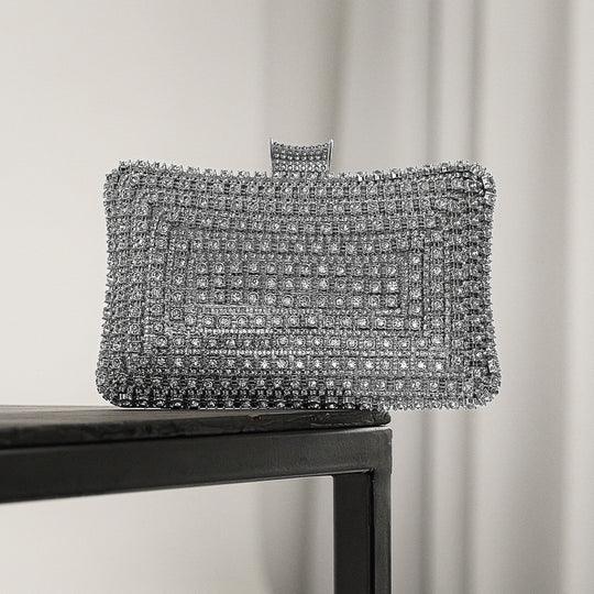 Aria Diamonds Clutch Bag - Pine Drew Lifestyle