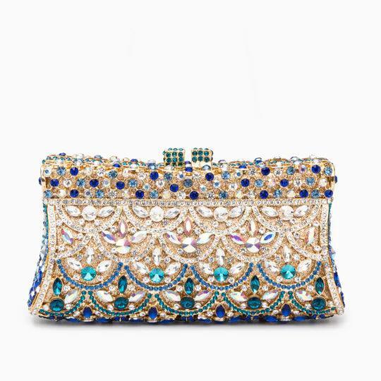 Aubrielle Diamond-Encrusted Clutch Bag - Pine Drew Lifestyle