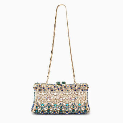 Aubrielle Diamond-Encrusted Clutch Bag - Pine Drew Lifestyle