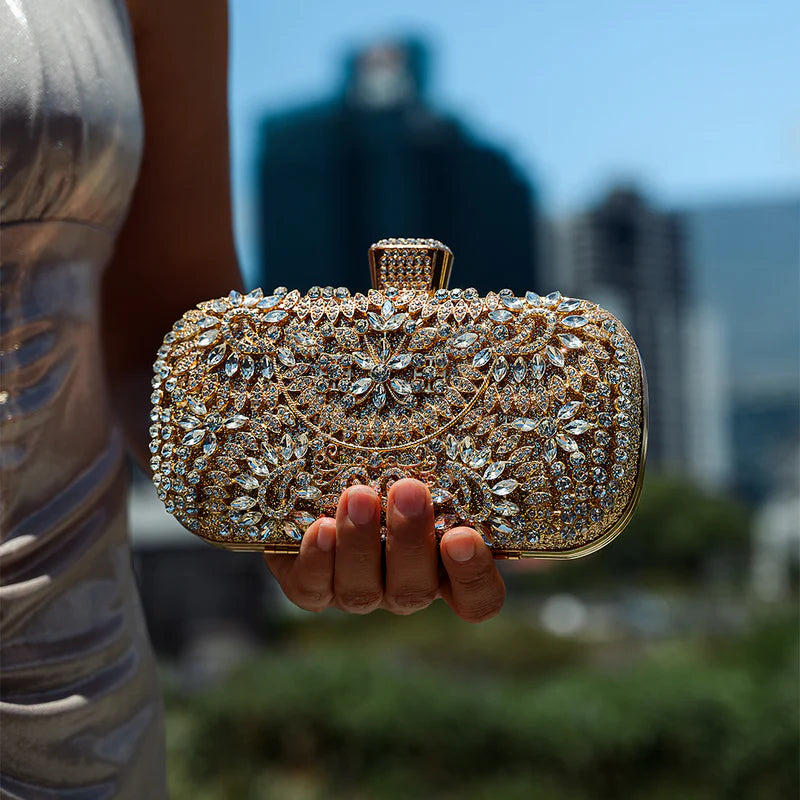 Jayden Luxurious flower clutch