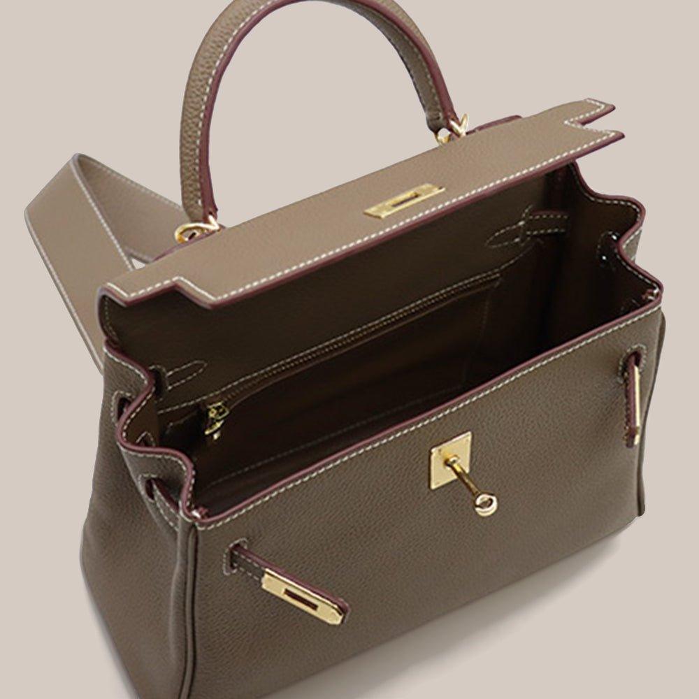 Margot Bag in Pure Leather -Tote Bag Pine Drew Lifestyle