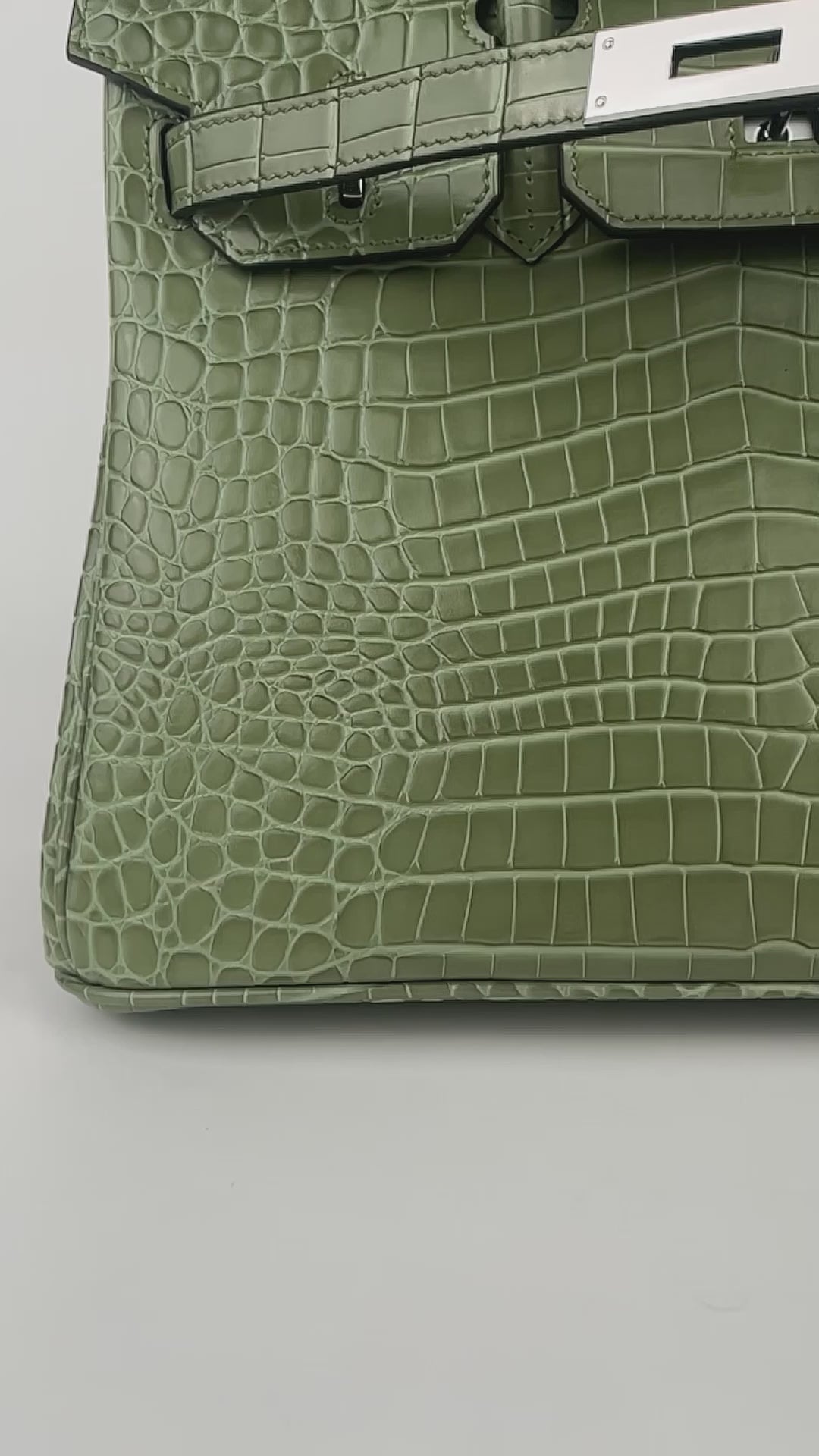 Mia Olive in Croc Pattern 30 cm